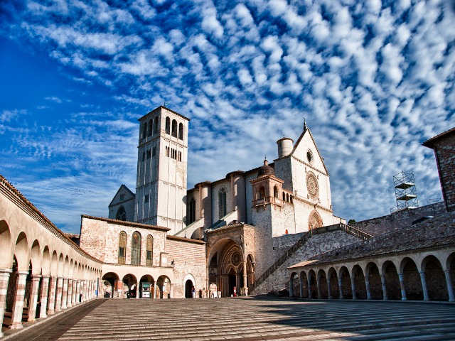 Basilica of St Francis in Assisi