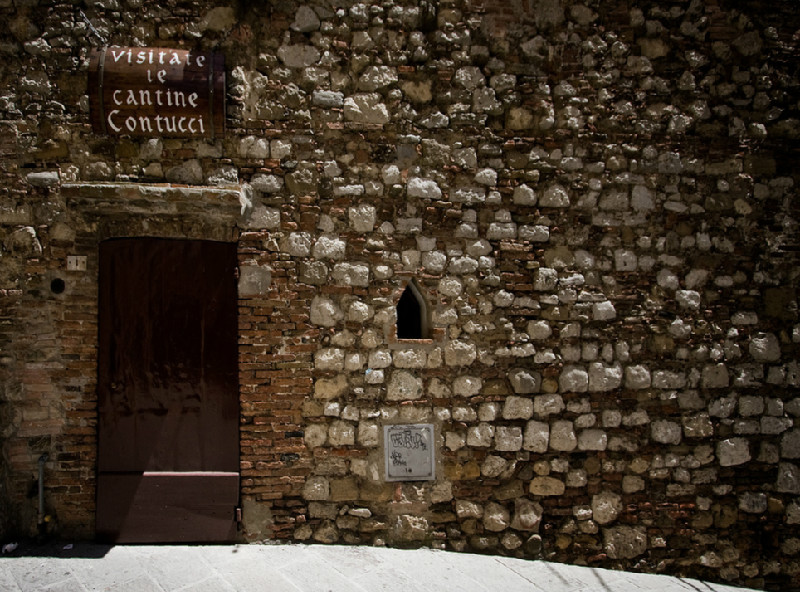 Contucci Cellar in Montepulciano